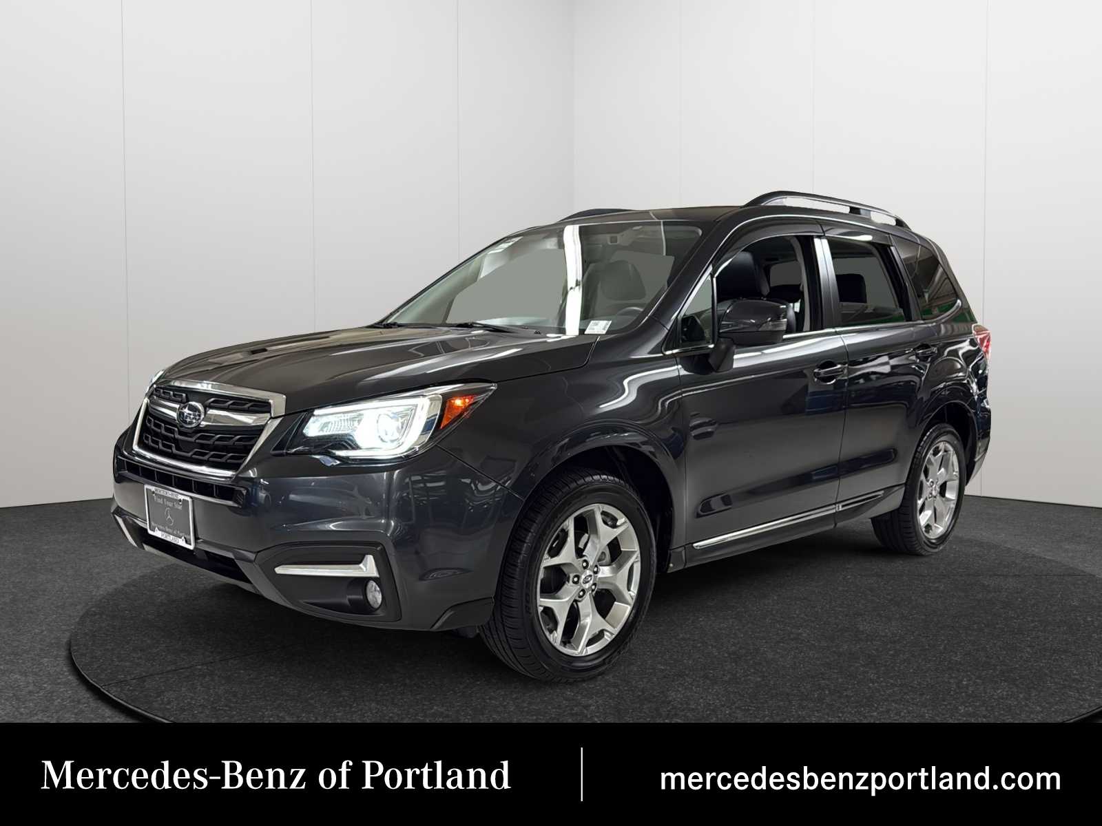 Dark Gray Metallic 2018 Subaru Forester SUV / Crossover All-Wheel Drive Continuously Variable Transmission