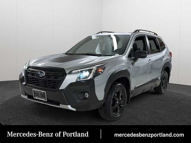Ice Silver Metallic 2023 Subaru Forester SUV / Crossover All-Wheel Drive Continuously Variable Transmission