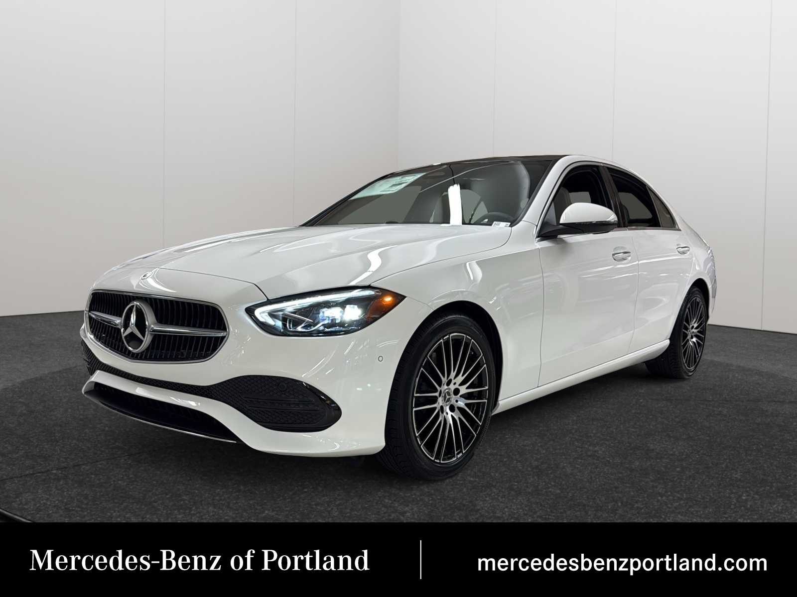 Polar White 2026 Mercedes-Benz C-Class Sedan All-Wheel Drive 9-Speed Automatic