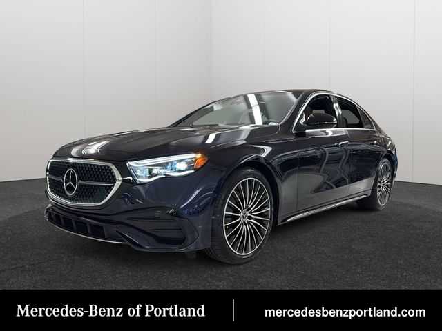 Nautical Blue Metallic 2026 Mercedes-Benz E-Class Sedan All-Wheel Drive 9-Speed Automatic