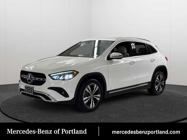 Polar White 2025 Mercedes-Benz GLA SUV / Crossover All-Wheel Drive 8-Speed Automatic