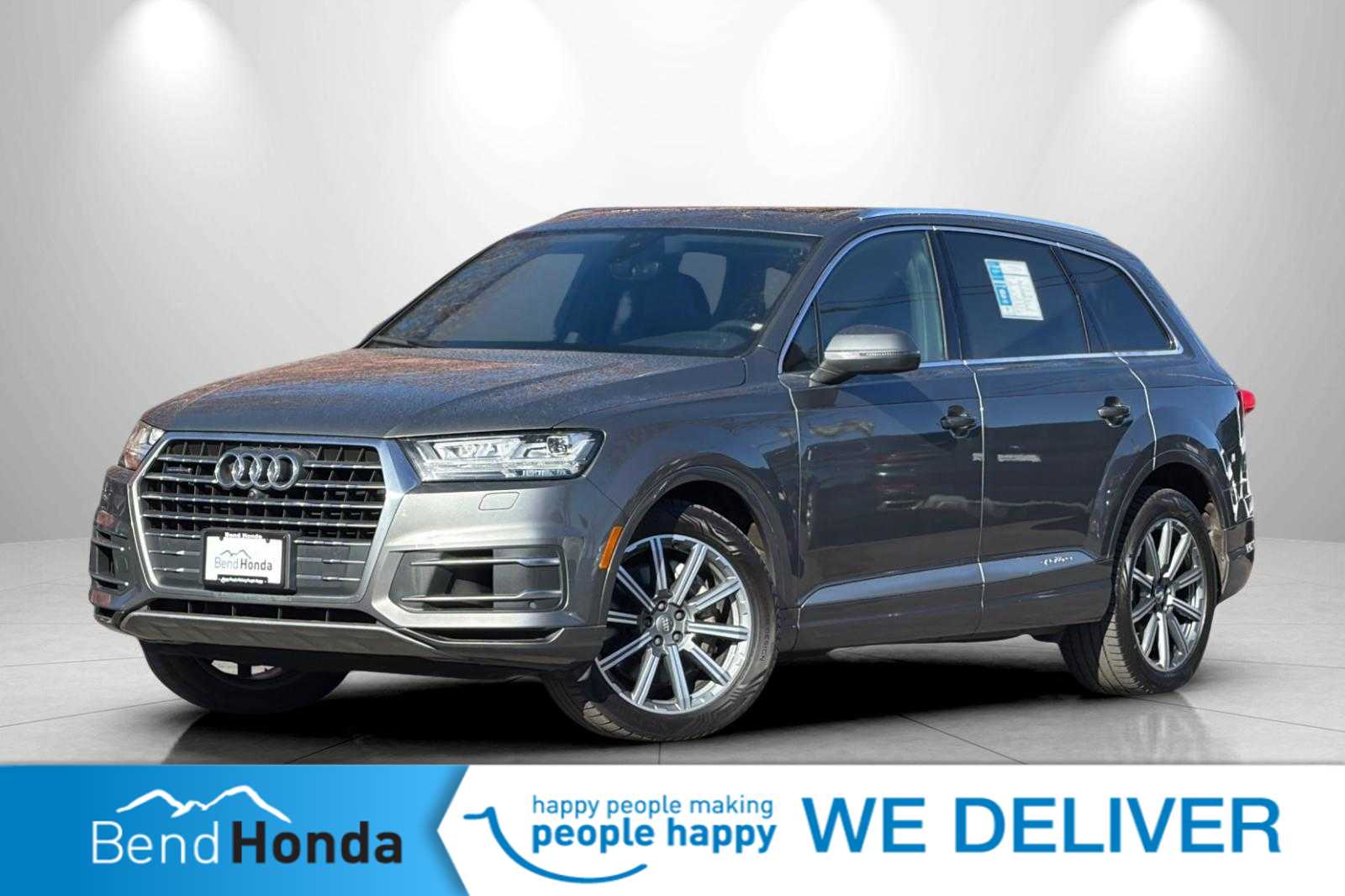 Graphite Gray Metallic 2017 Audi Q7 3.0T quattro Premium Plus SUV / Crossover All-Wheel Drive 8-Speed Automatic