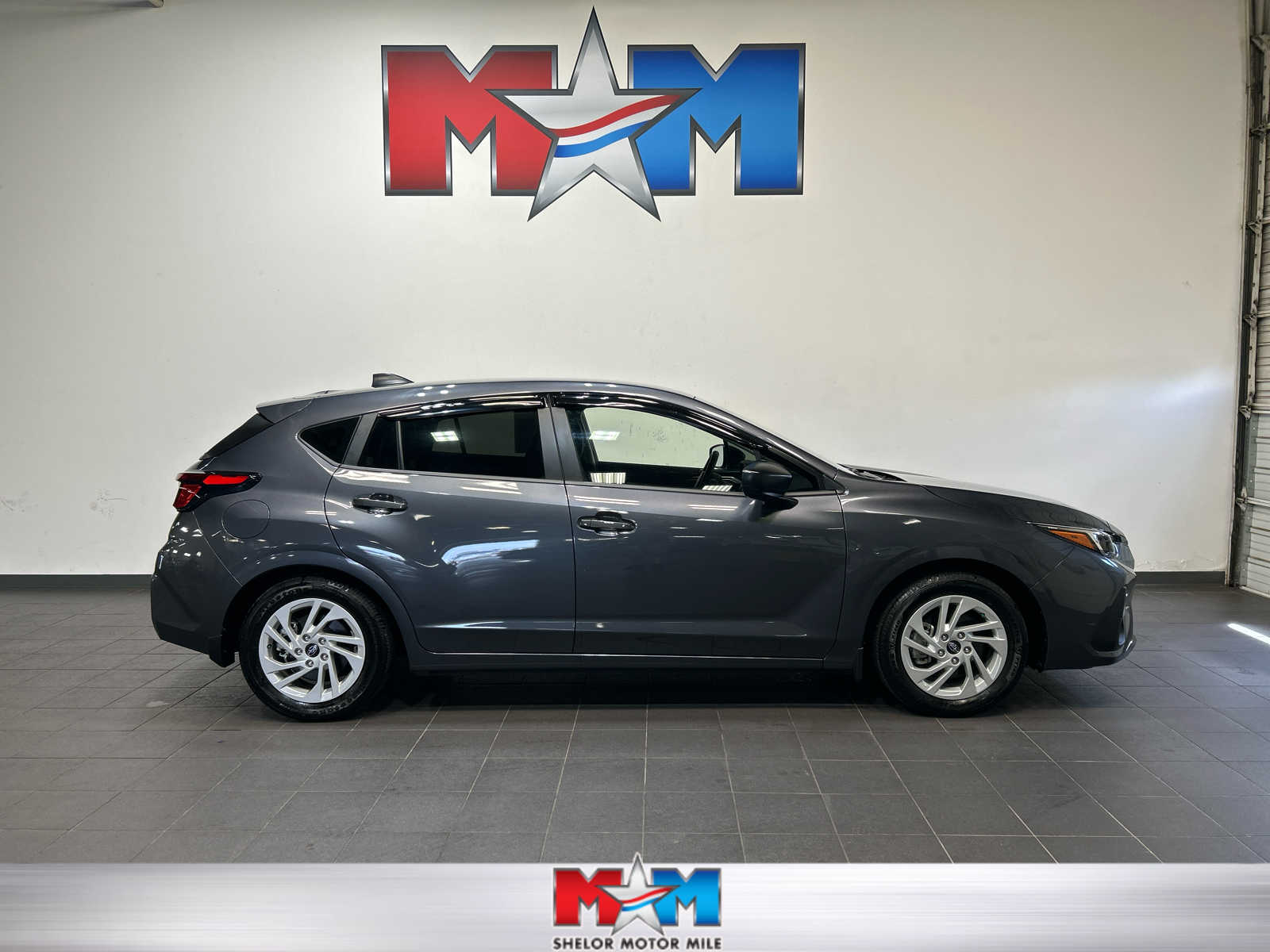 Magnetite Gray Metallic 2024 Subaru Impreza Sedan  Continuously Variable Transmission
