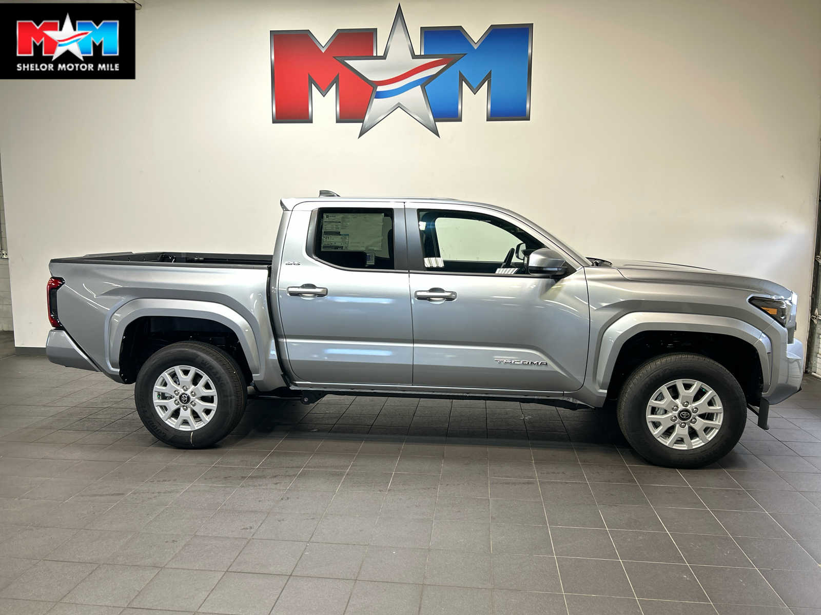 Celestial Silver Metallic 2026 Toyota Tacoma Pickup Truck Four-Wheel Drive 8-Speed Automatic