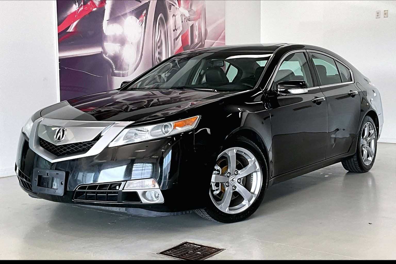 Black 2010 Acura TL Sedan All-Wheel Drive 5-Speed Automatic