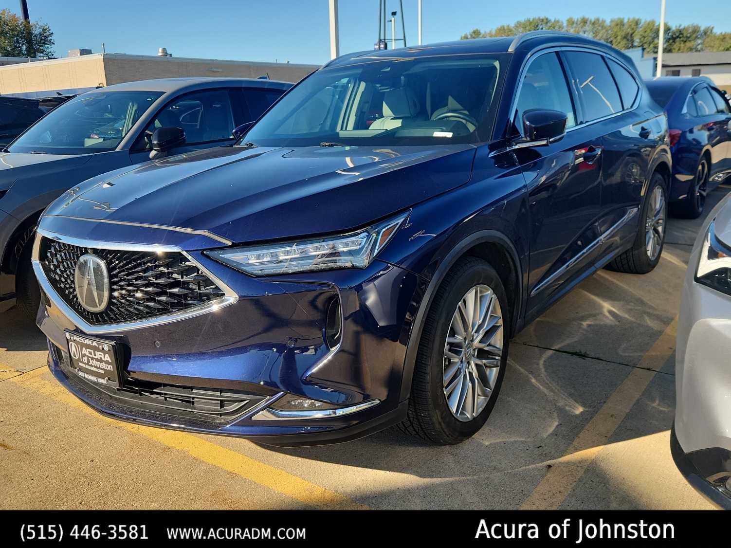 Fathom Blue Pearl 2022 Acura MDX SUV / Crossover All-Wheel Drive Automatic