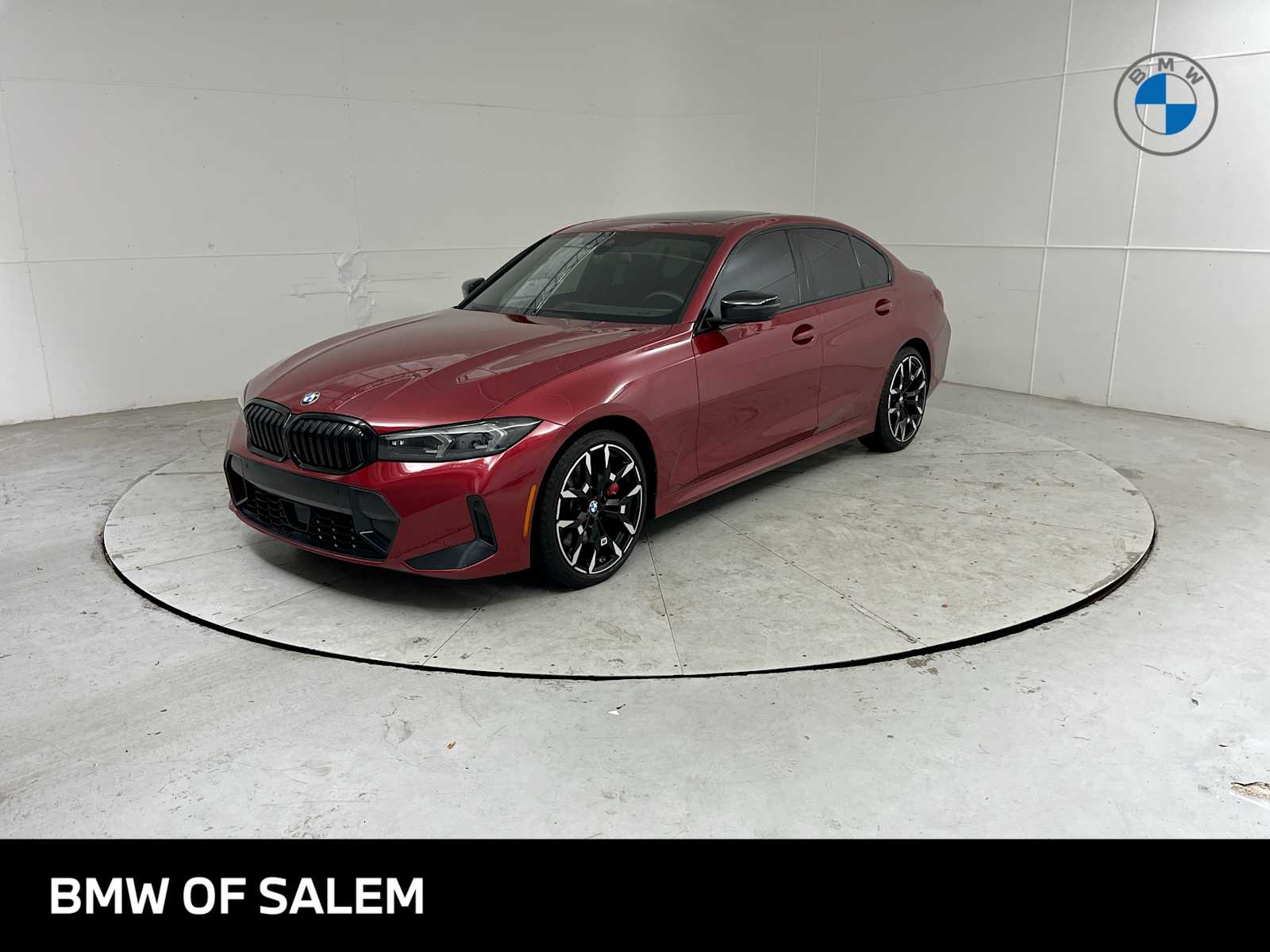 Vegas Red Metallic 2025 BMW 3 Series Sedan All-Wheel Drive 8-Speed Automatic