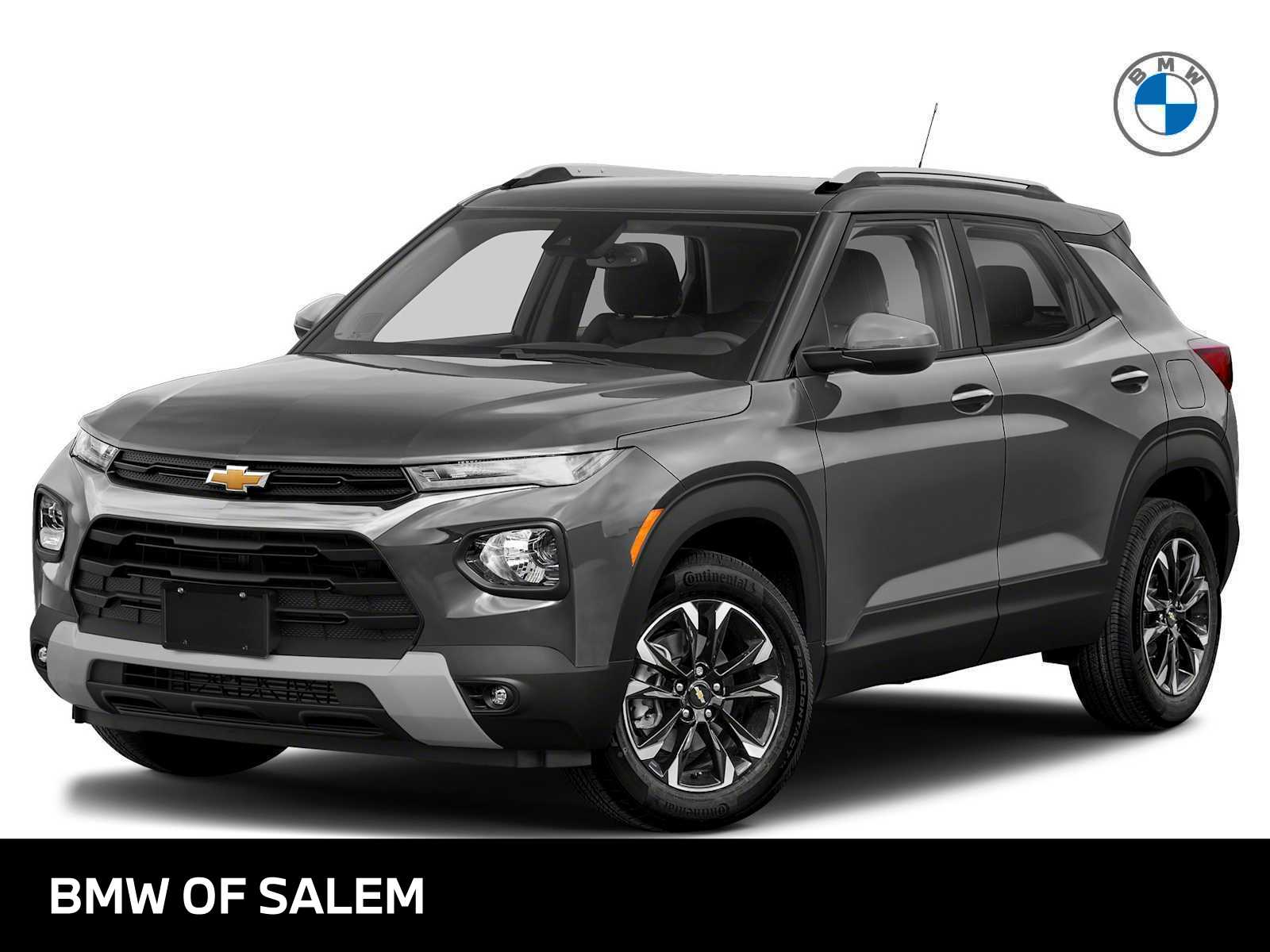 Gray (Satin Steel Metallic) 2021 Chevrolet Trailblazer SUV / Crossover Four-Wheel Drive 9-Speed Automatic