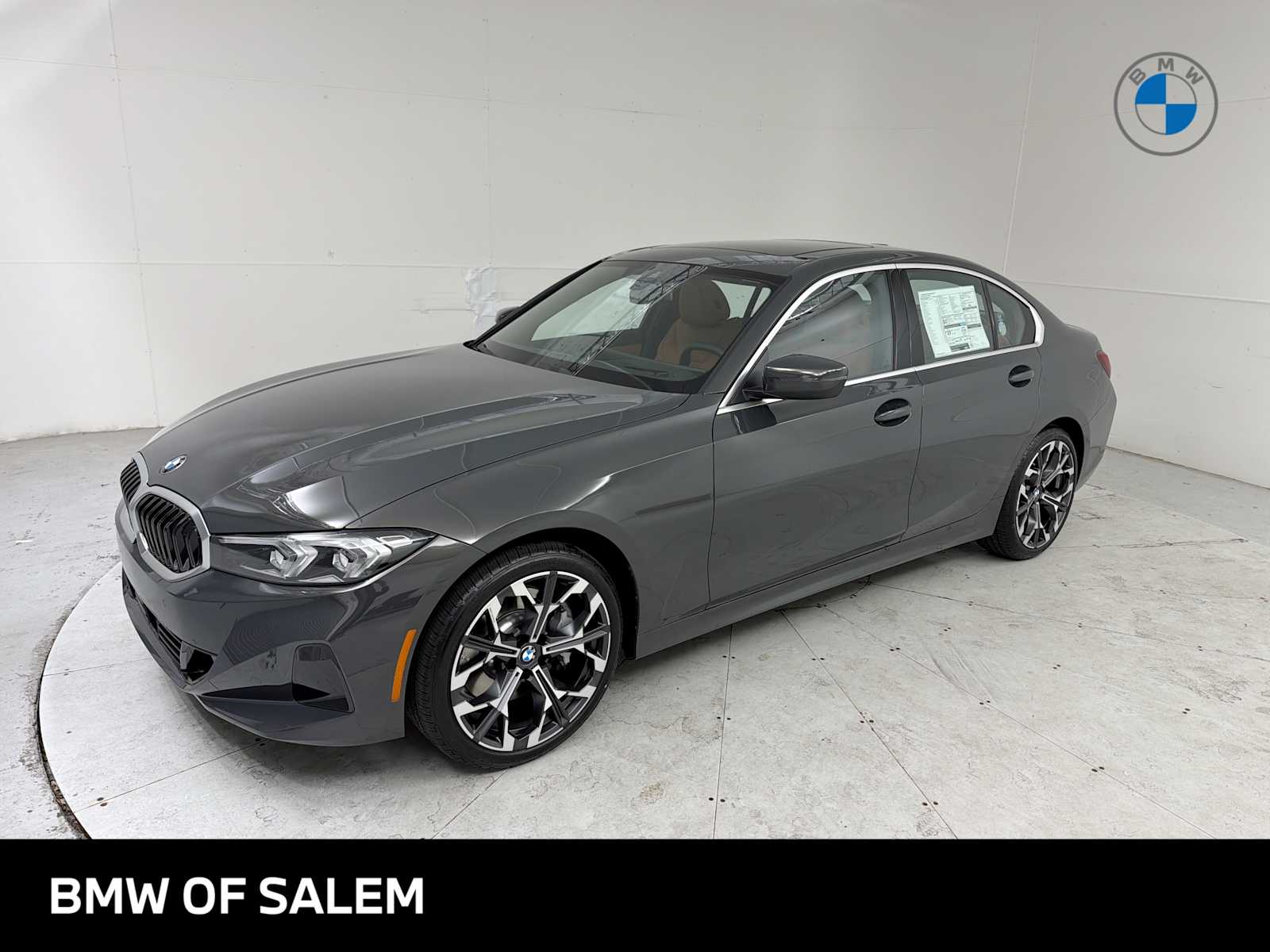 Gray (Dravit Grey Metallic) 2026 BMW 3 Series 330i xDrive Sedan All-Wheel Drive 8-Speed Automatic