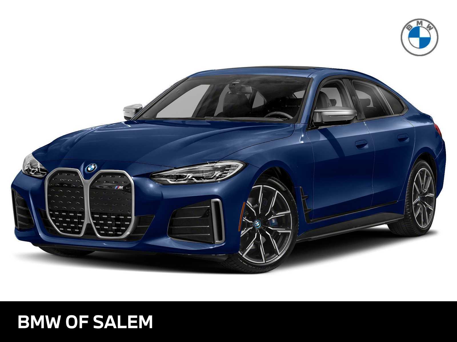 Tanzanite Blue II Metallic 2023 BMW i4 eDrive35 Gran Coupe RWD Sedan Rear-Wheel Drive 1-Speed Automatic