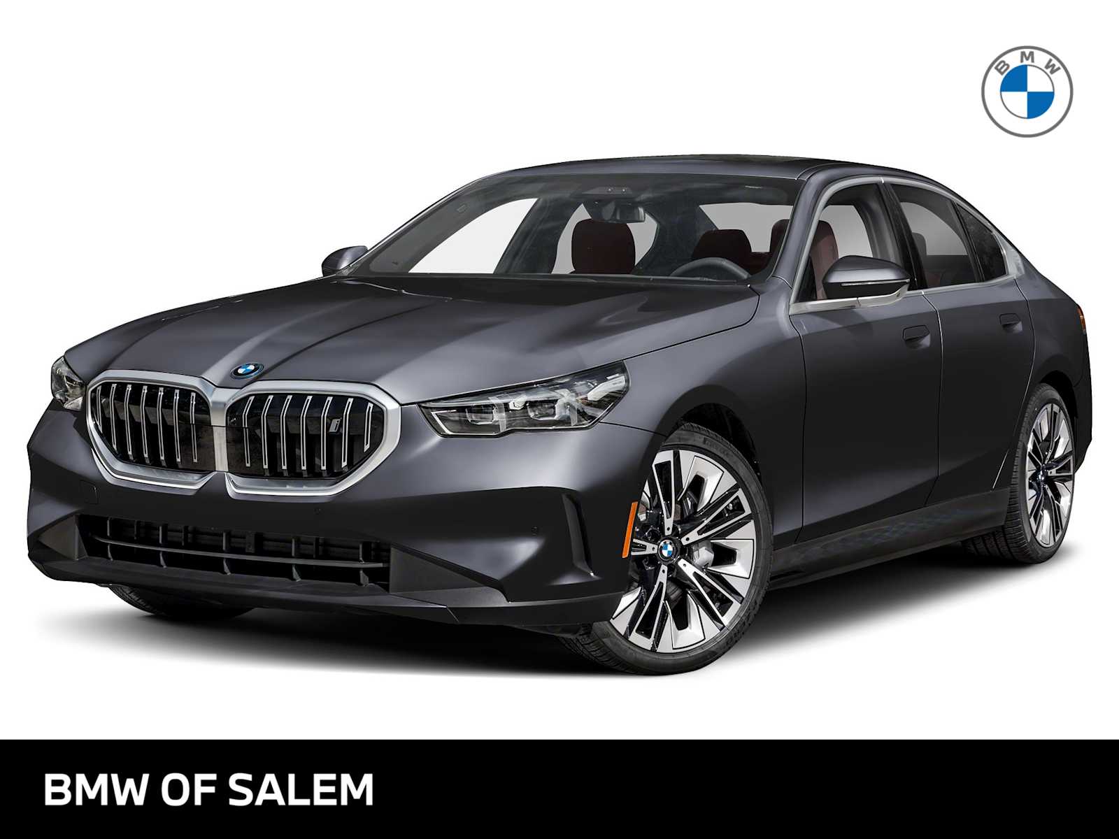 Gray (Dark Graphite Metallic) 2025 BMW i5 Sedan All-Wheel Drive 1-Speed Automatic