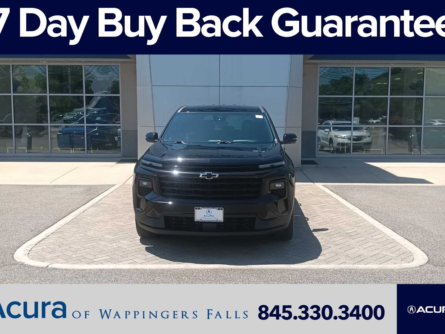 Mosaic Black Metallic 2024 Chevrolet Traverse LS AWD SUV / Crossover Four-Wheel Drive 8-Speed Automatic