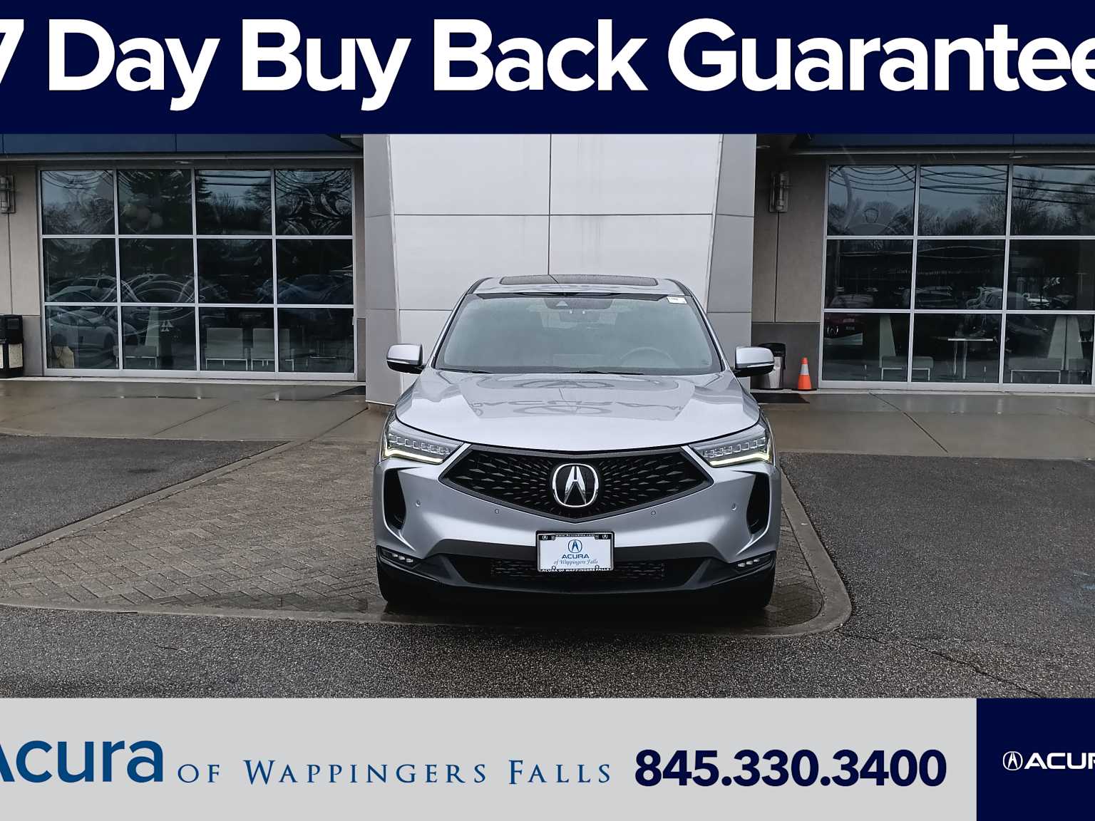 Lunar Silver Metallic 2023 Acura RDX SH-AWD with A-Spec Package SUV / Crossover All-Wheel Drive Automatic