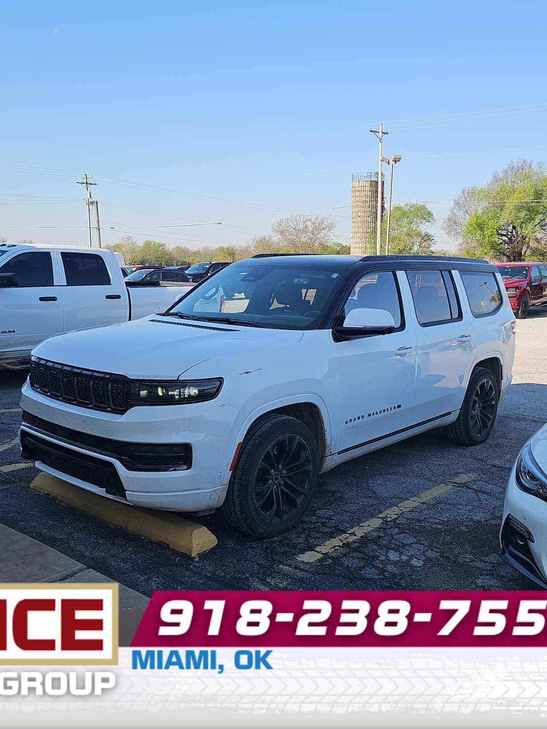 Bright White Clearcoat 2022 Jeep Grand Wagoneer Series II 4WD SUV / Crossover Four-Wheel Drive 8-Speed Automatic