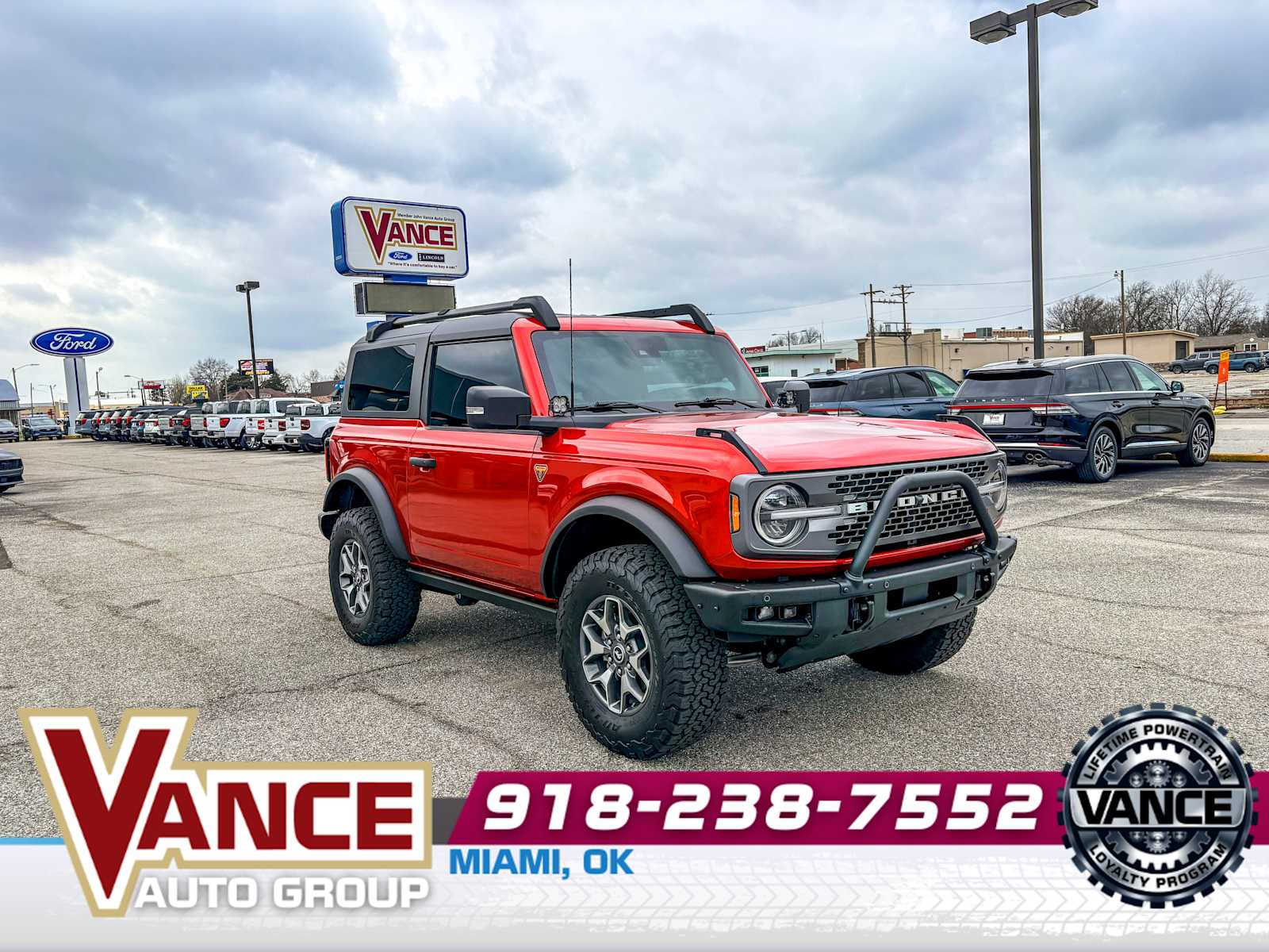 2023 Ford Bronco Badlands Advanced 2-Door 4WD