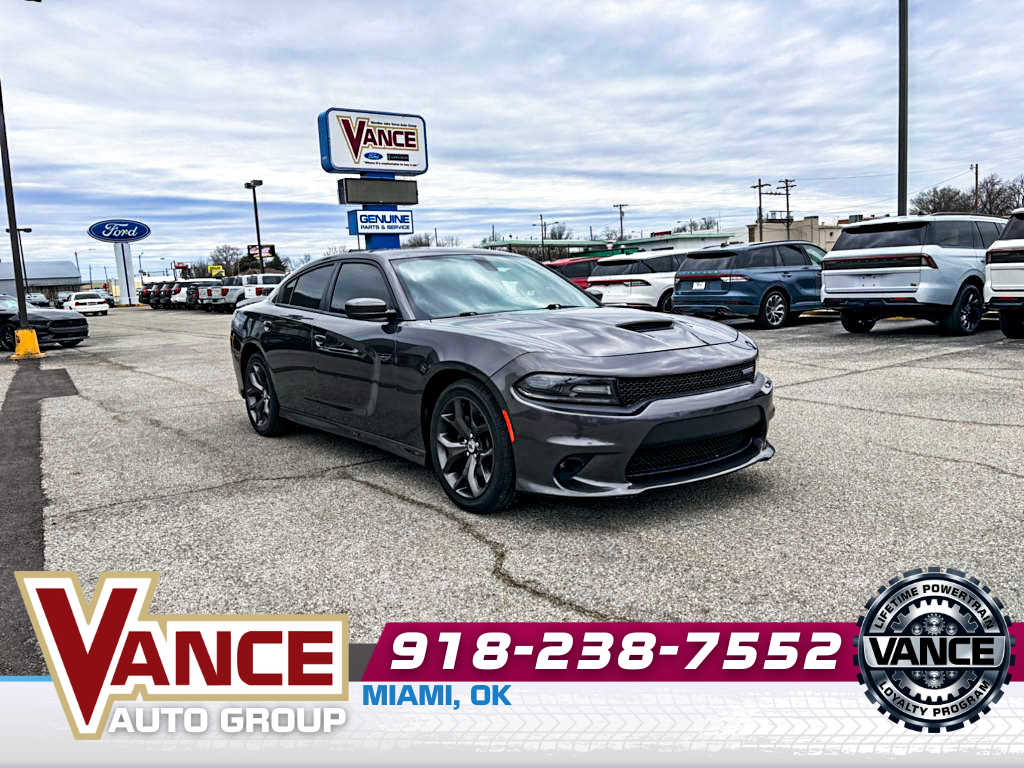 Gray (Granite Pearlcoat) 2019 Dodge Charger GT RWD Sedan Rear-Wheel Drive 8-Speed Automatic