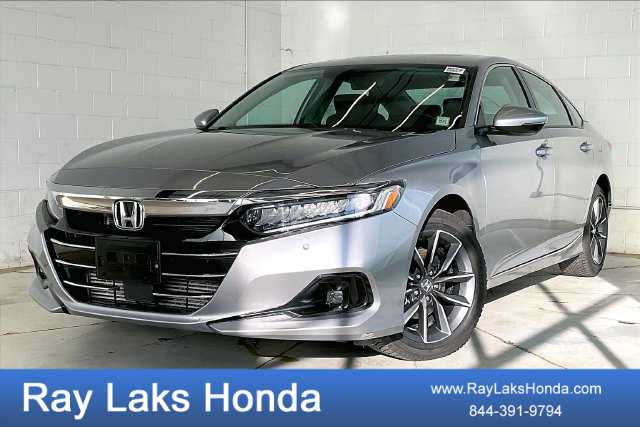 Lunar Silver Metallic 2021 Honda Accord Sedan Front-Wheel Drive Continuously Variable Transmission