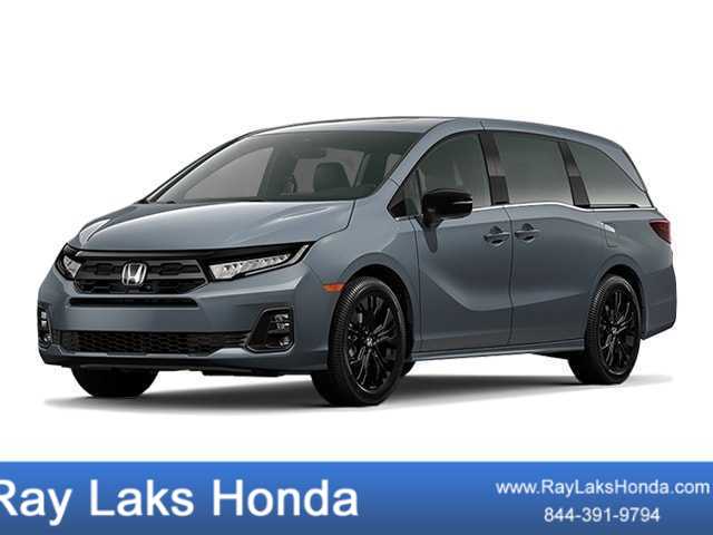 Sonic Gray Pearl 2026 Honda Odyssey Minivan Front-Wheel Drive Automatic