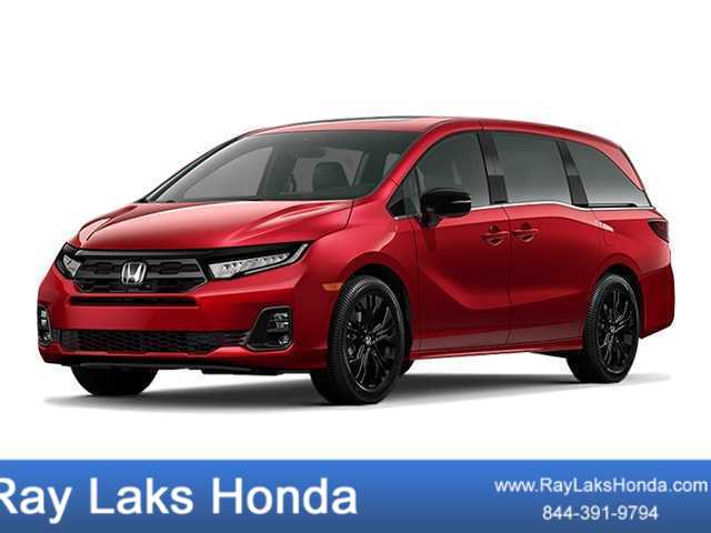 Radiant Red Metallic II 2026 Honda Odyssey Minivan Front-Wheel Drive Automatic