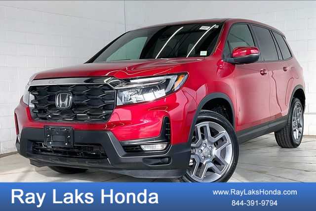Radiant Red Metallic II 2023 Honda Passport EX-L AWD SUV / Crossover All-Wheel Drive 9-Speed Automatic