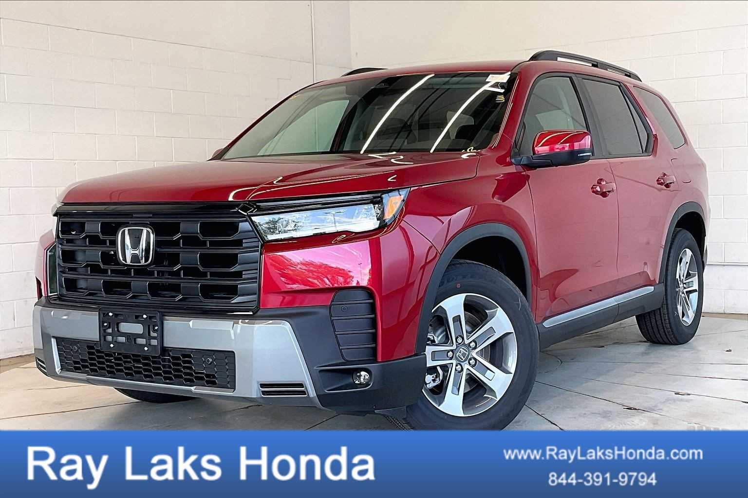 Radiant Red Metallic II 2026 Honda Pilot SUV / Crossover All-Wheel Drive Automatic