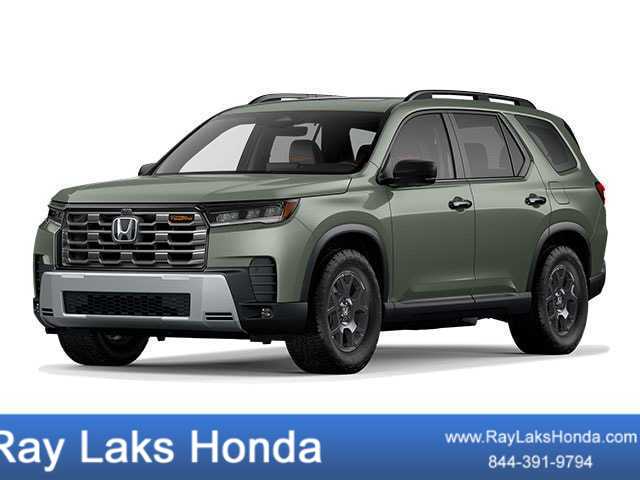Ash Green Metallic 2026 Honda Pilot TrailSport AWD SUV / Crossover All-Wheel Drive Automatic