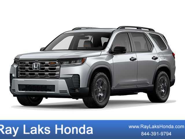 Solar Silver Metallic 2026 Honda Pilot SUV / Crossover All-Wheel Drive Automatic