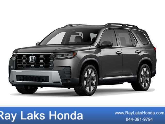 Gray (Modern Steel Metallic) 2026 Honda Pilot Elite AWD SUV / Crossover All-Wheel Drive Automatic