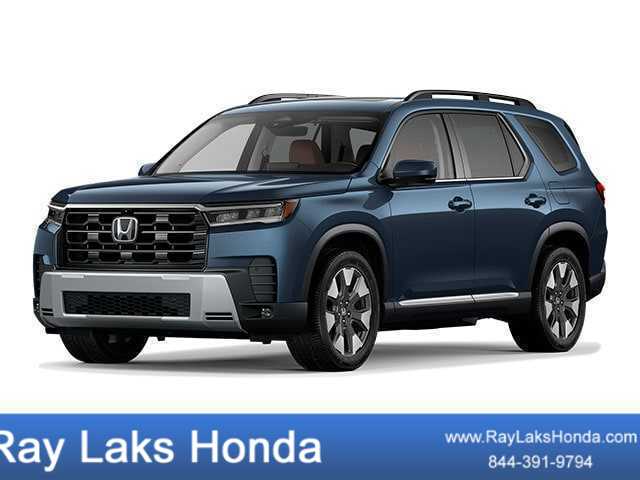 Smoke Blue Pearl 2026 Honda Pilot Elite AWD SUV / Crossover All-Wheel Drive Automatic