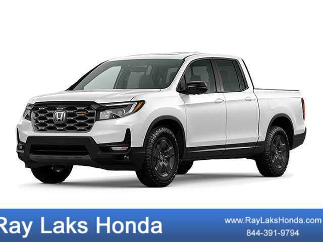 Platinum White Pearl 2026 Honda Ridgeline Pickup Truck All-Wheel Drive 9-Speed Automatic