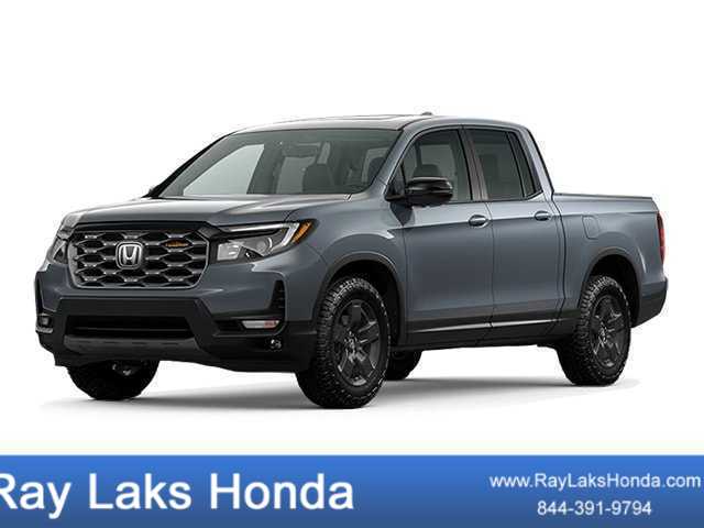Sonic Gray Pearl 2026 Honda Ridgeline Pickup Truck All-Wheel Drive 9-Speed Automatic