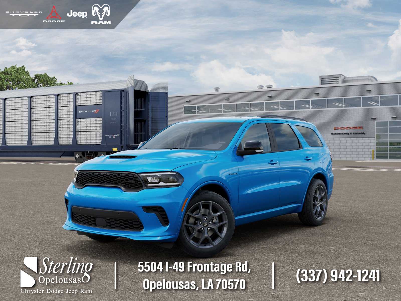B5 Blue 2027 Dodge Durango SUV / Crossover All-Wheel Drive 8-Speed Automatic