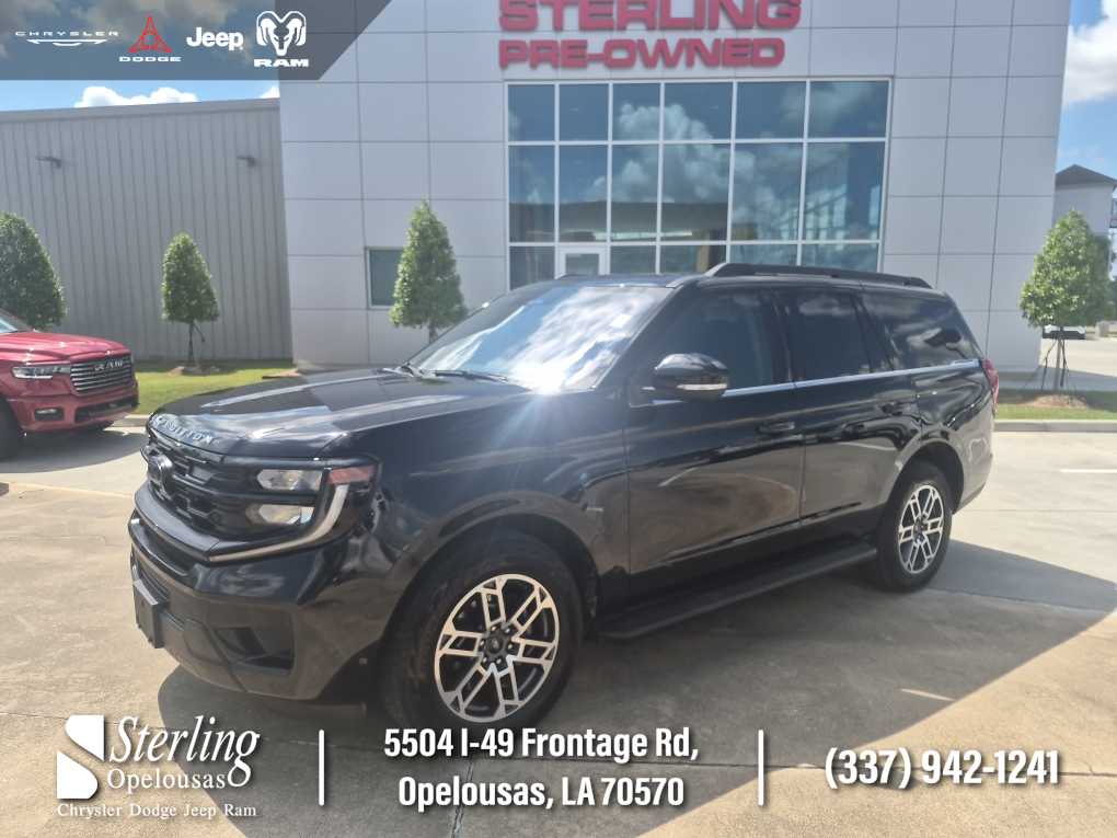 Agate Black Metallic 2025 Ford Expedition SUV / Crossover Four-Wheel Drive Automatic