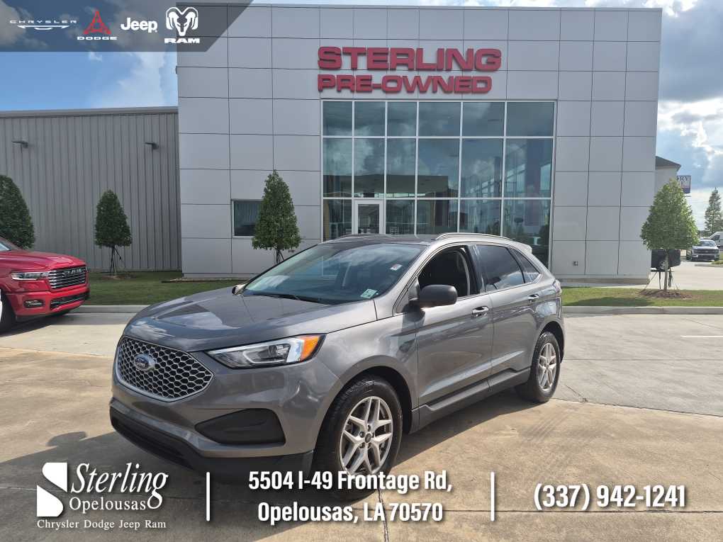 Carbonized Gray Metallic 2024 Ford Edge SUV / Crossover All-Wheel Drive 8-Speed Automatic