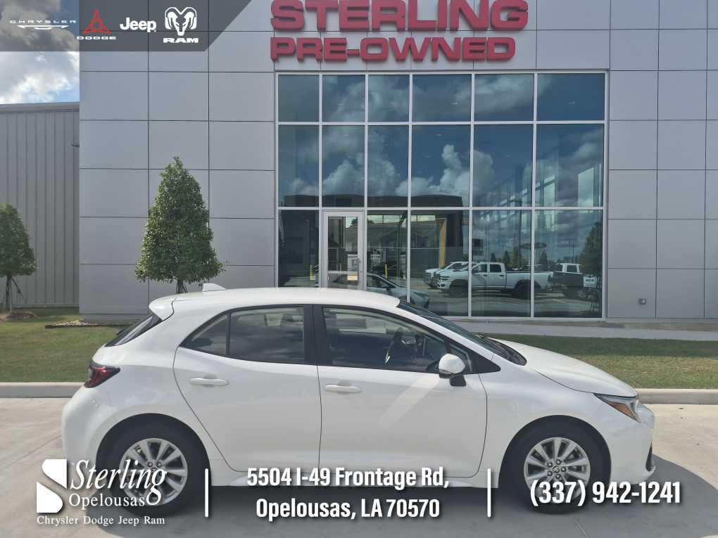 Ice Cap 2025 Toyota Corolla Hatchback Hatchback Front-Wheel Drive Continuously Variable Transmission