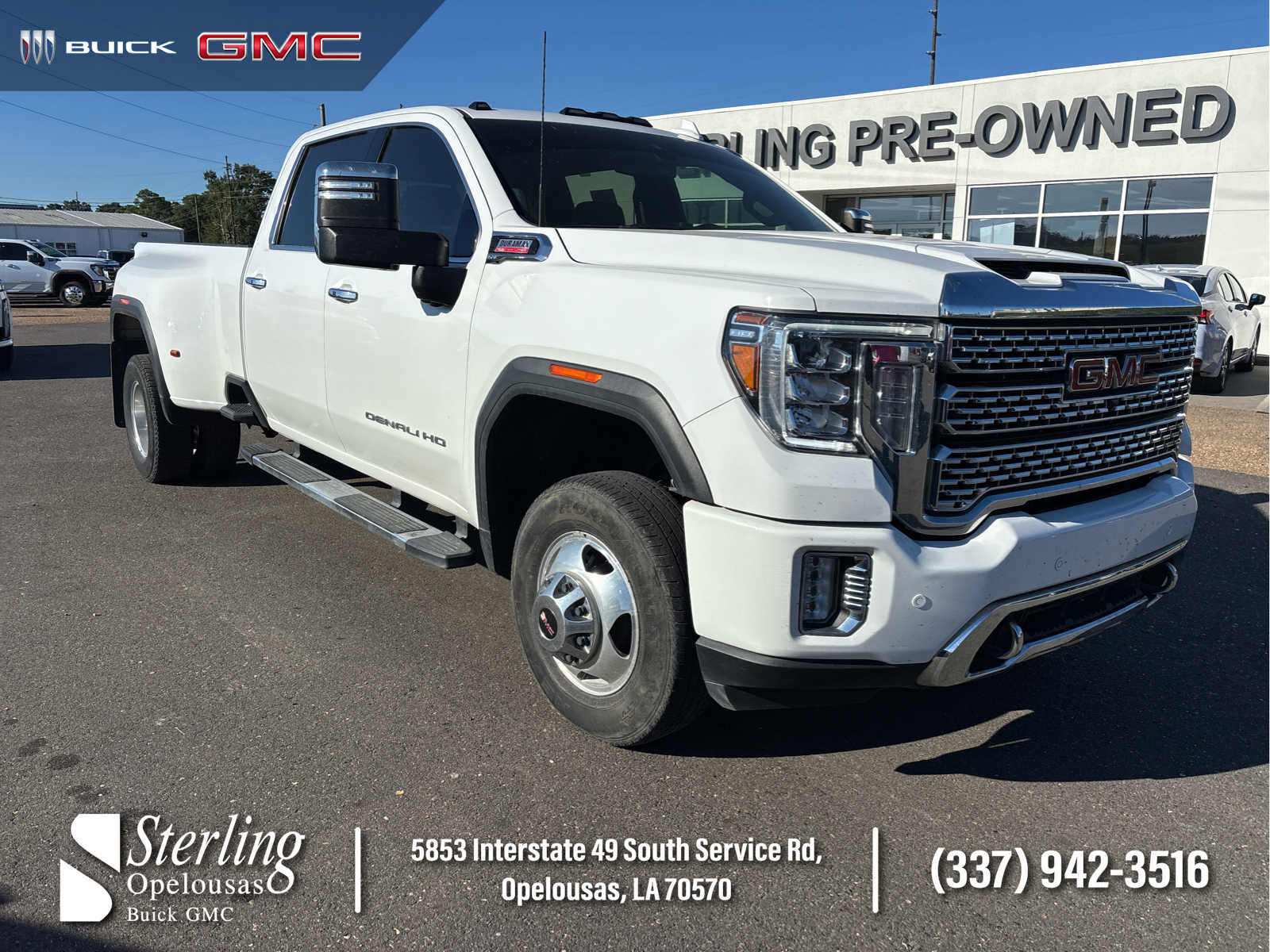 2022 GMC Sierra 3500HD Denali Crew Cab 4WD