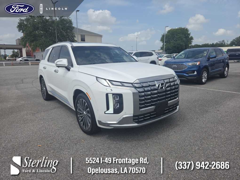 Hyper White 2024 Hyundai Palisade SUV / Crossover Front-Wheel Drive 8-Speed Automatic