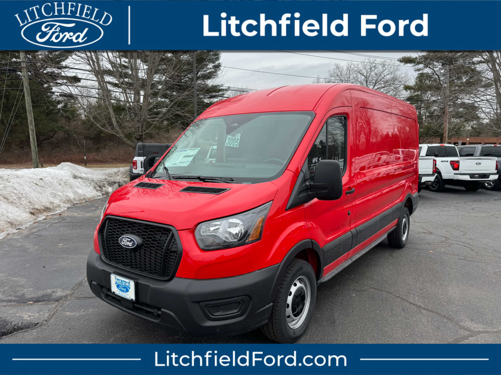 2026 Ford Transit Cargo 250 Medium Roof LB RWD