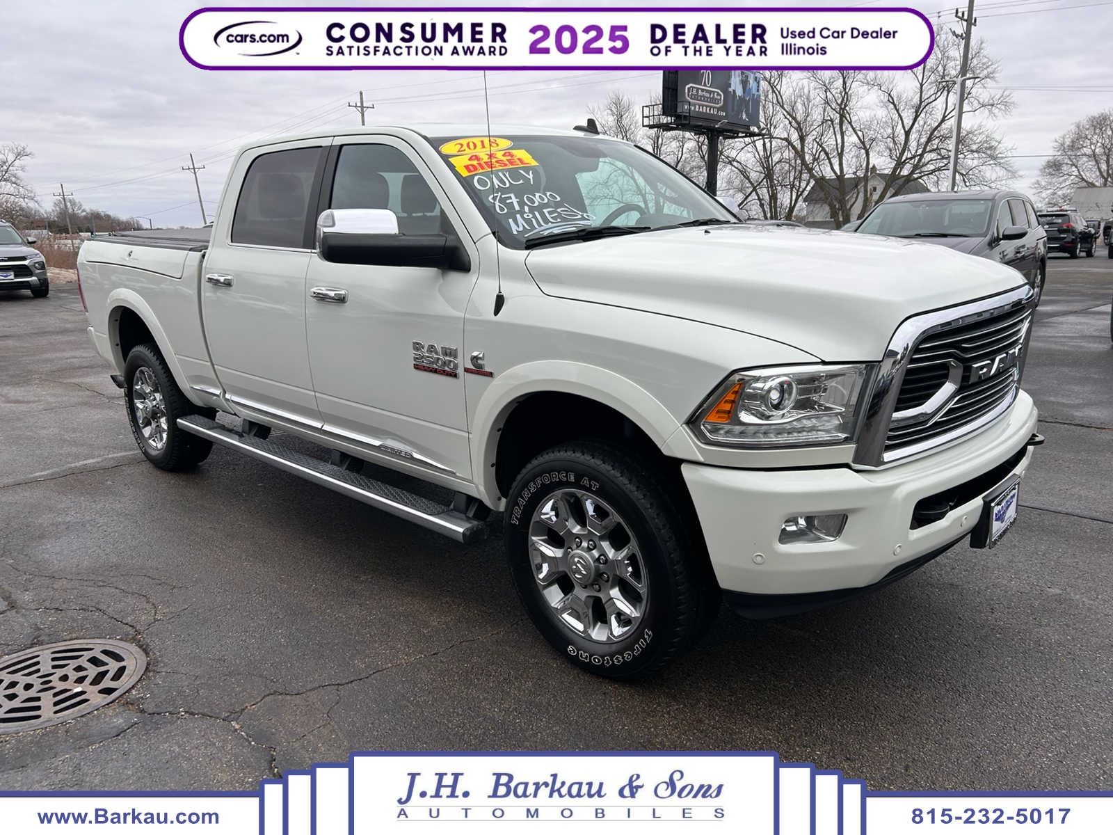2018 RAM 2500 Laramie Limited Crew Cab 4WD