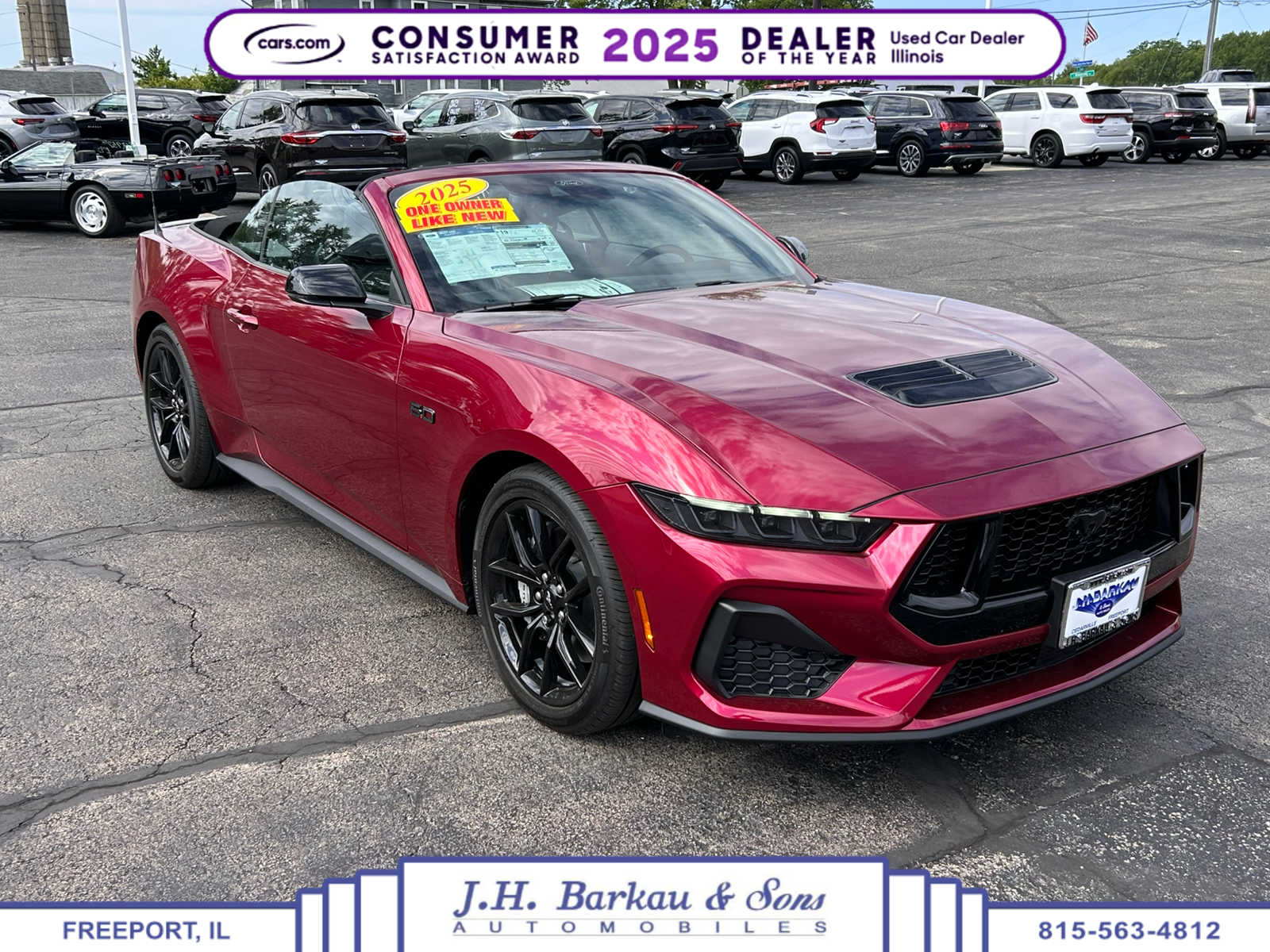 2025 Ford Mustang GT Premium Convertible RWD