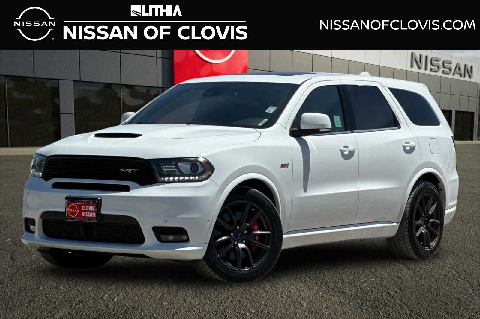 White Knuckle Clearcoat 2018 Dodge Durango SUV / Crossover All-Wheel Drive 8-Speed Automatic