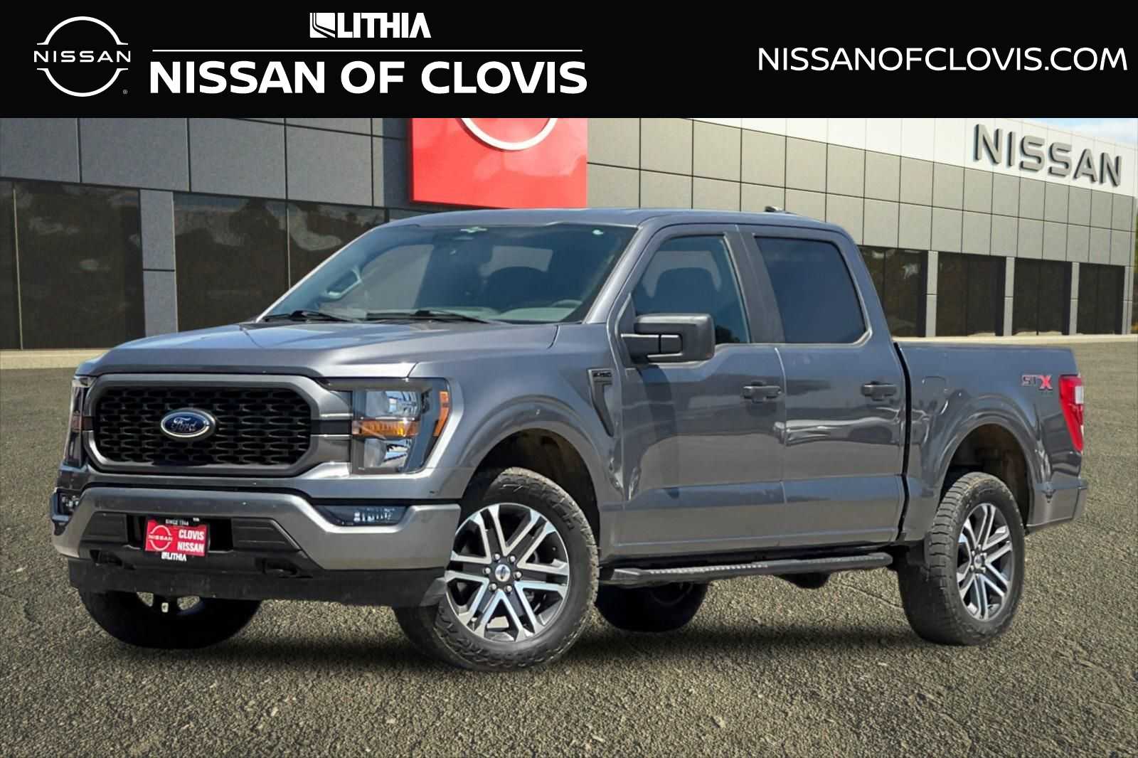 Carbonized Gray Metallic 2023 Ford F-150 Pickup Truck Four-Wheel Drive Automatic