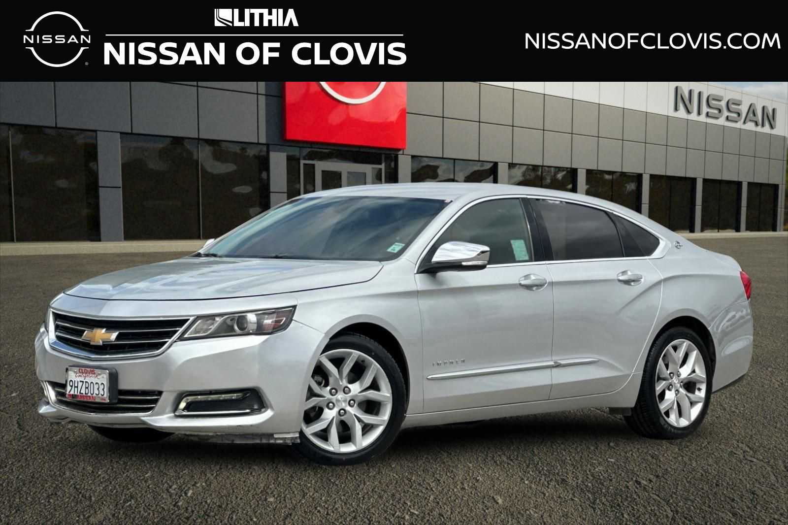 Silver Ice Metallic 2019 Chevrolet Impala Premier FWD Sedan Front-Wheel Drive 6-Speed Automatic