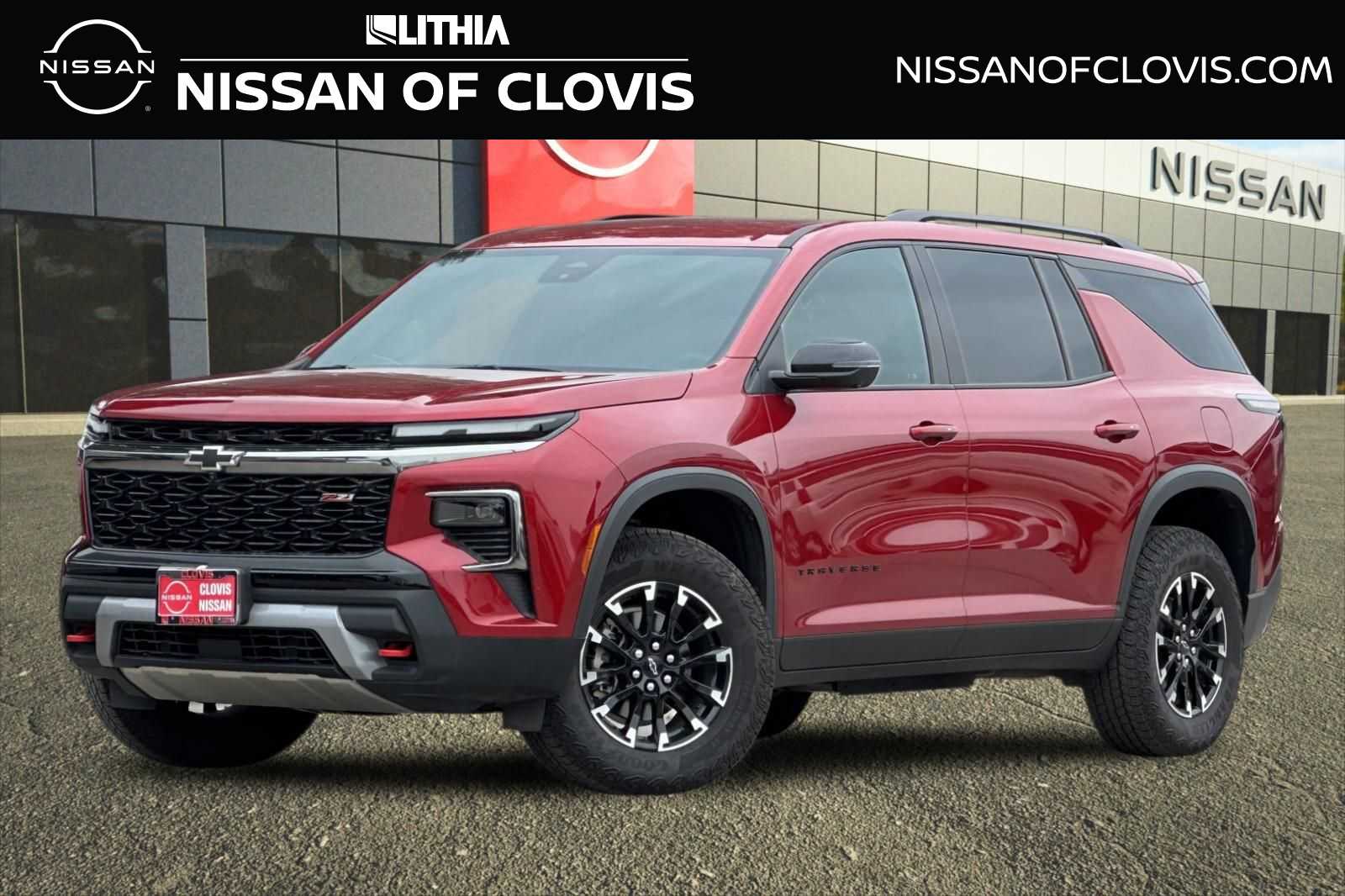 Radiant Red Tintcoat 2025 Chevrolet Traverse Z71 AWD SUV / Crossover Four-Wheel Drive 8-Speed Automatic