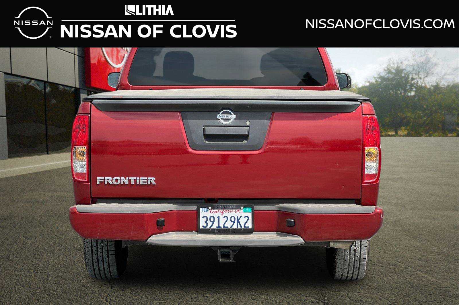 Cayenne Red 2017 Nissan Frontier Pickup Truck 4X2 Automatic