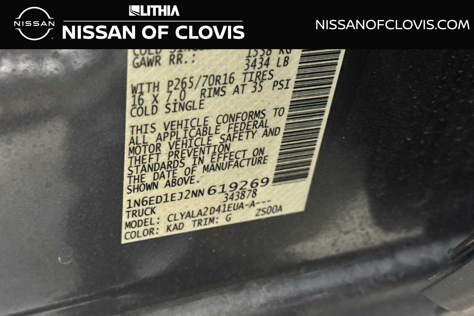 2022 Nissan Frontier S