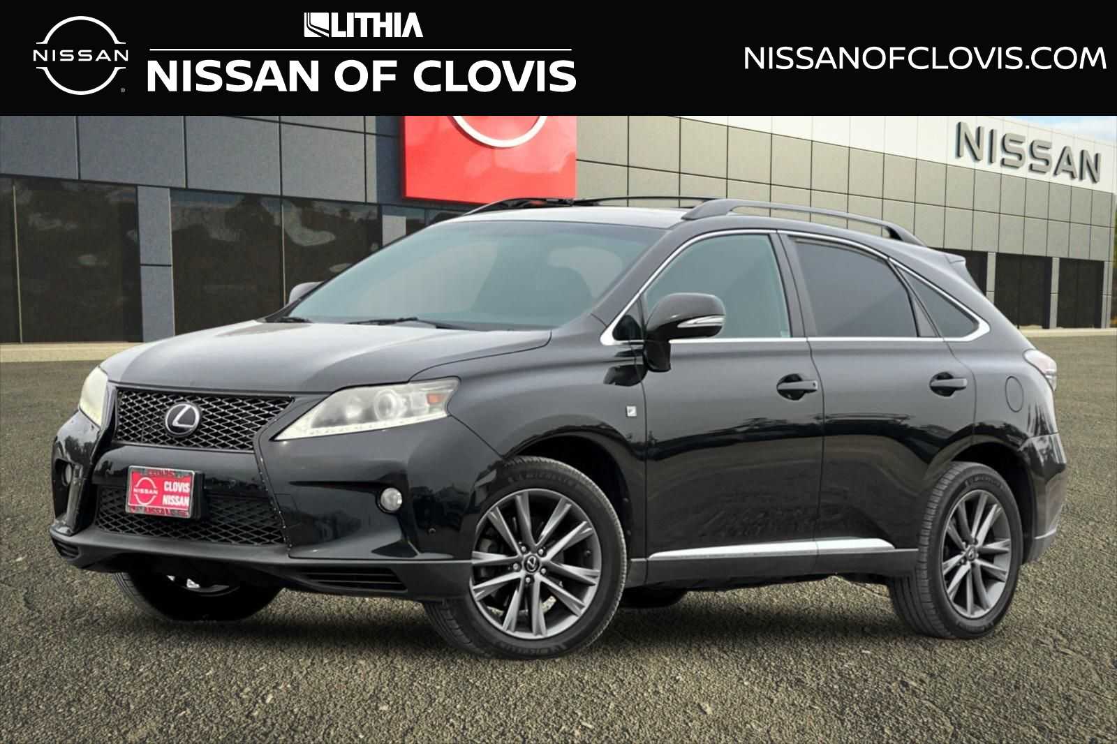 Black (Obsidian) 2014 Lexus RX 350 F Sport AWD SUV / Crossover All-Wheel Drive Automatic