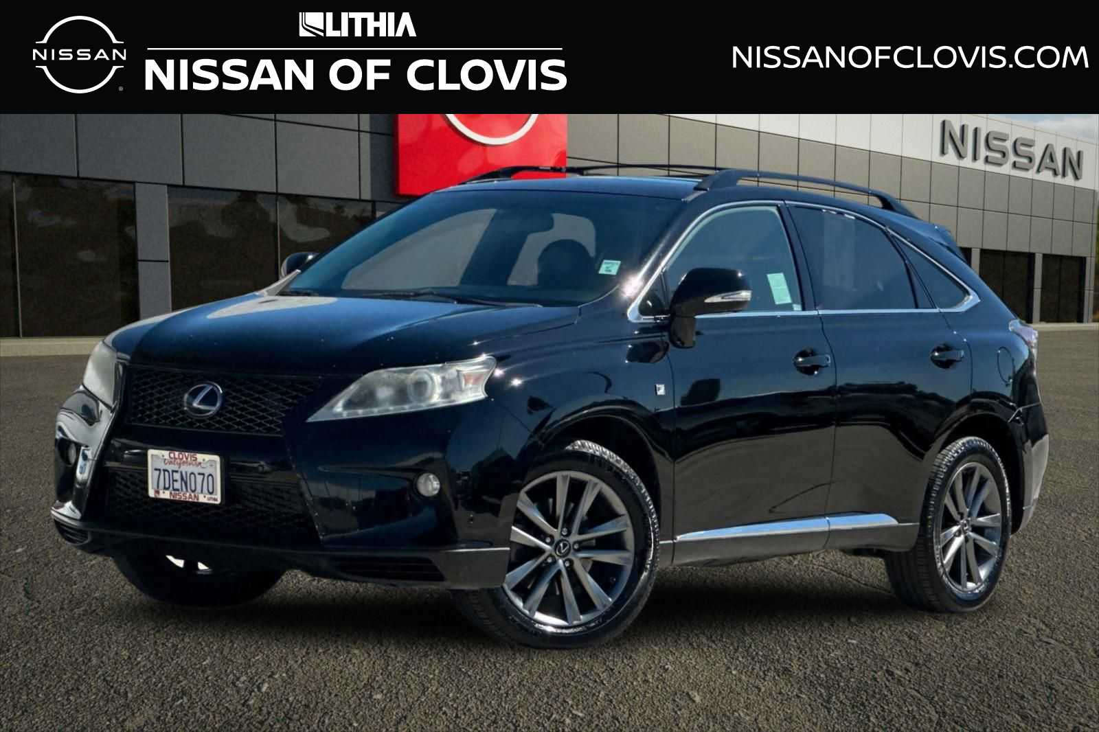 Black (Obsidian) 2014 Lexus RX 350 F Sport AWD SUV / Crossover All-Wheel Drive Automatic