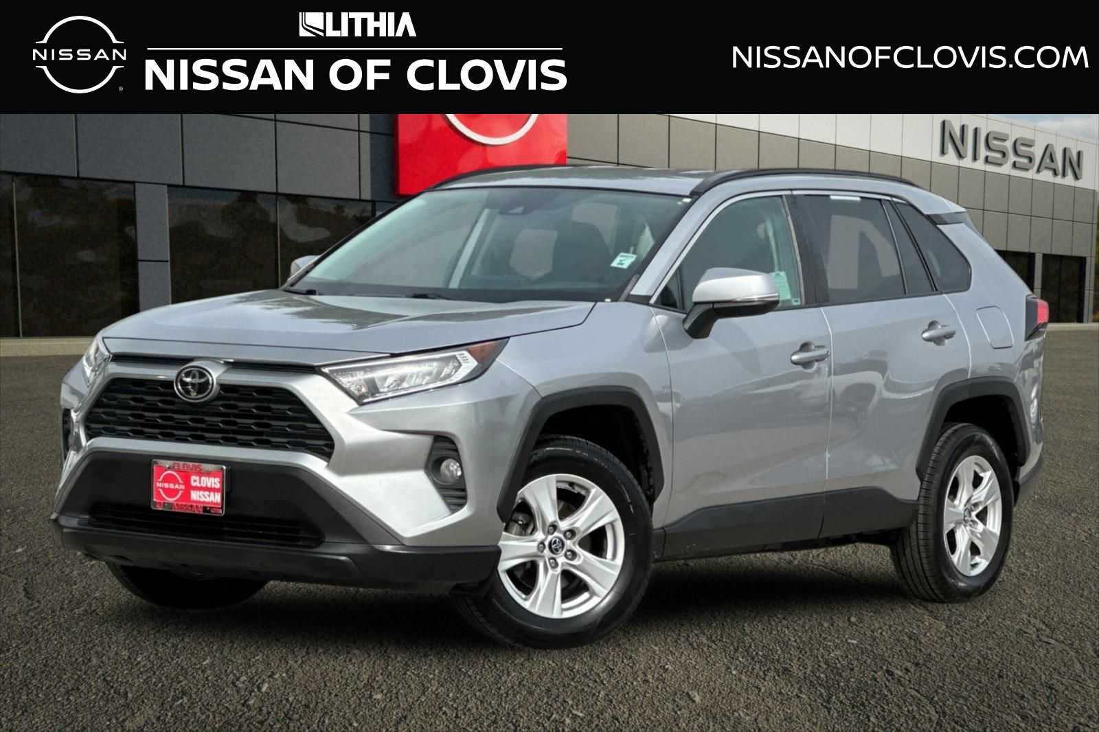 Silver Sky Metallic 2020 Toyota RAV4 XLE AWD SUV / Crossover All-Wheel Drive 8-Speed Automatic