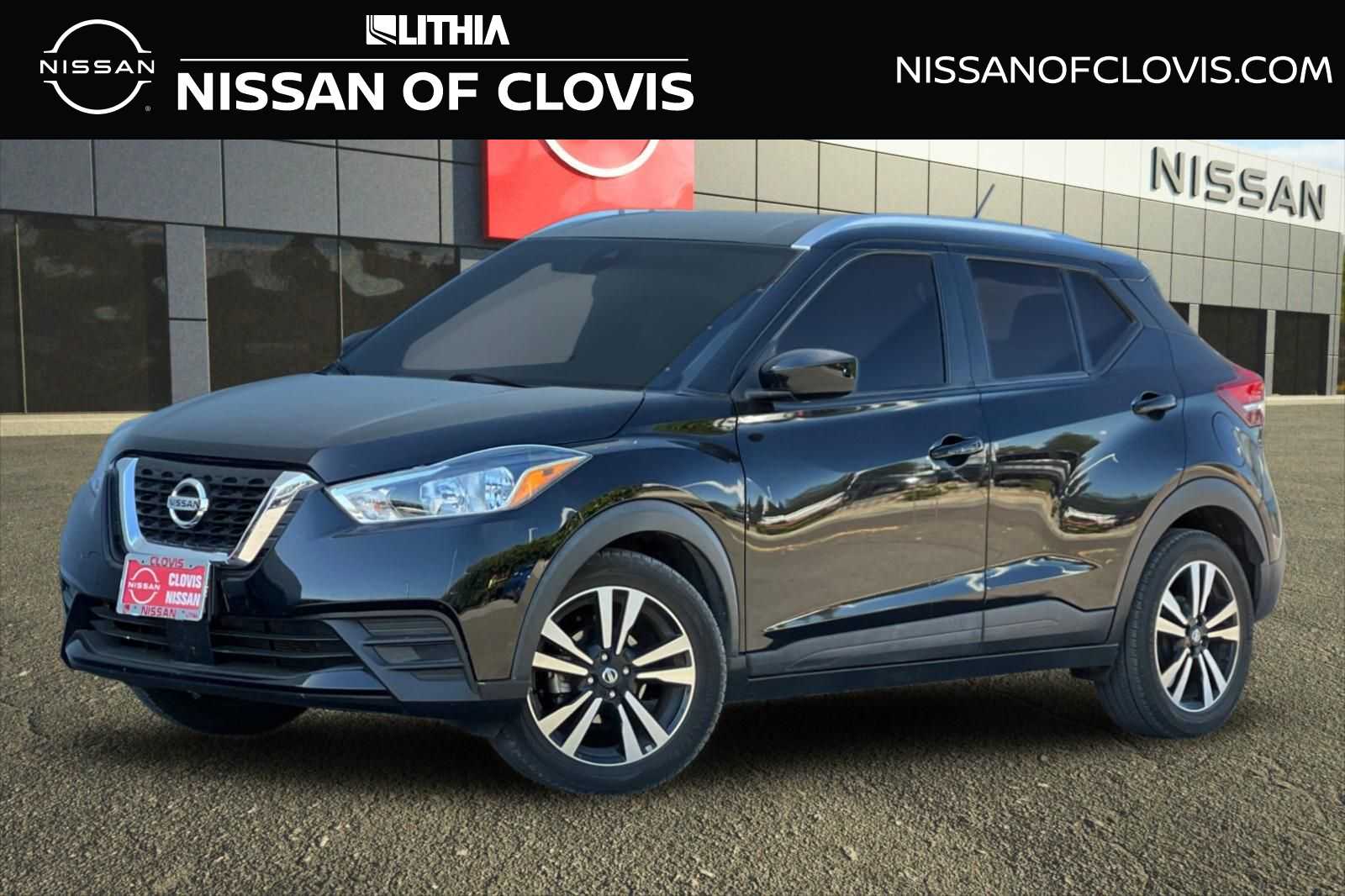Super Black 2020 Nissan Kicks SV FWD SUV / Crossover Front-Wheel Drive Continuously Variable Transmission
